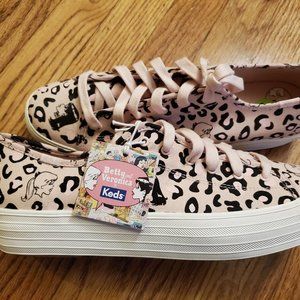 Keds x Betty and Veronica Triple Kick Leopard Women Sz 9.5 | Brand New